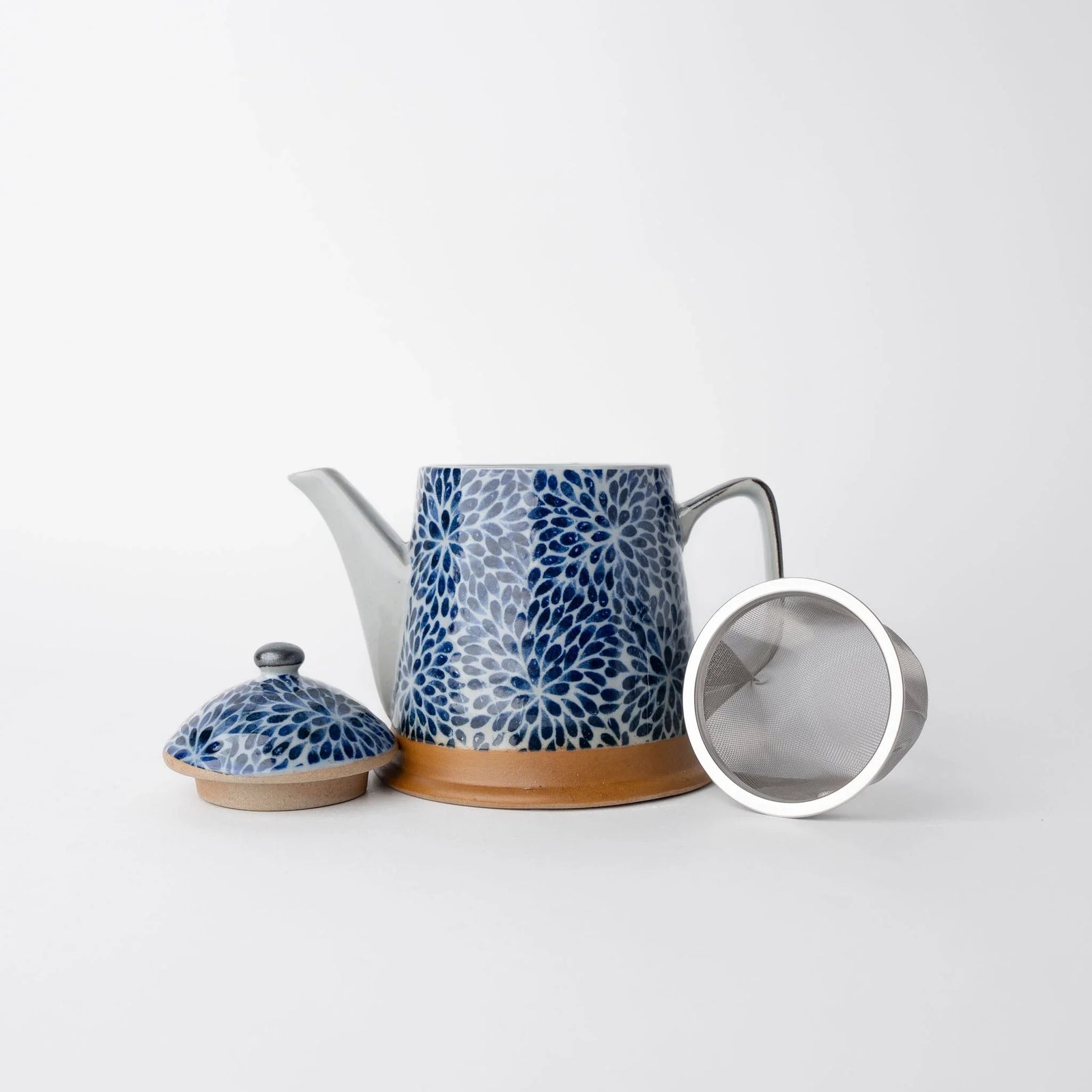 Teapot 400ml Chrysanthemum Design