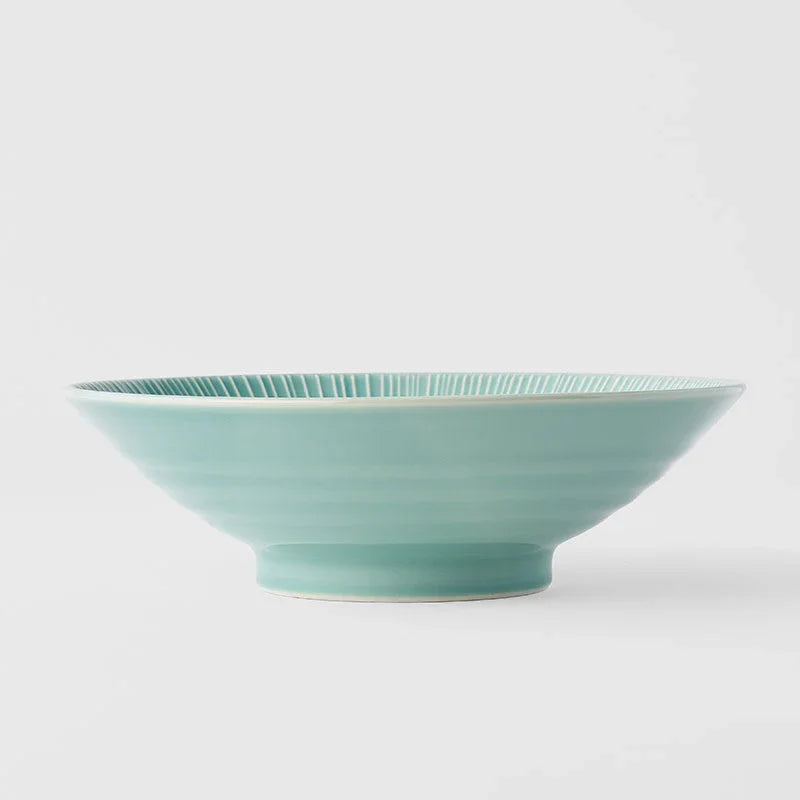Ramen Bowl 24cm Craft Aqua Glaze