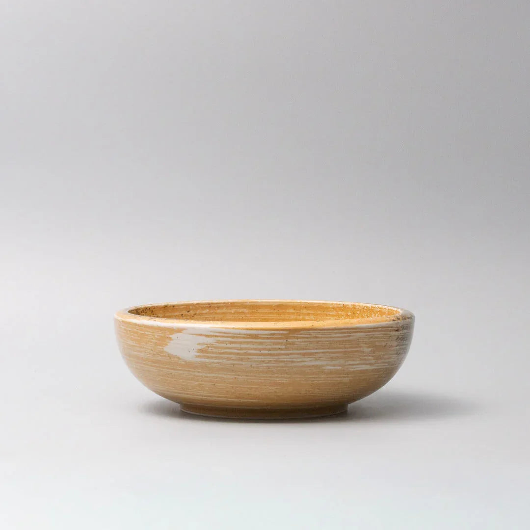 Bowl 24cm Burnt Orange Glaze