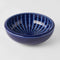 Bowl Thick Edge 24cm Indigo Drip Glaze