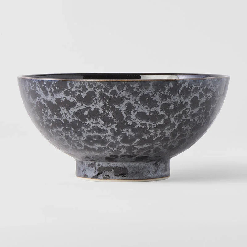 Udon Bowl 19.5cm Black Pearl Glaze