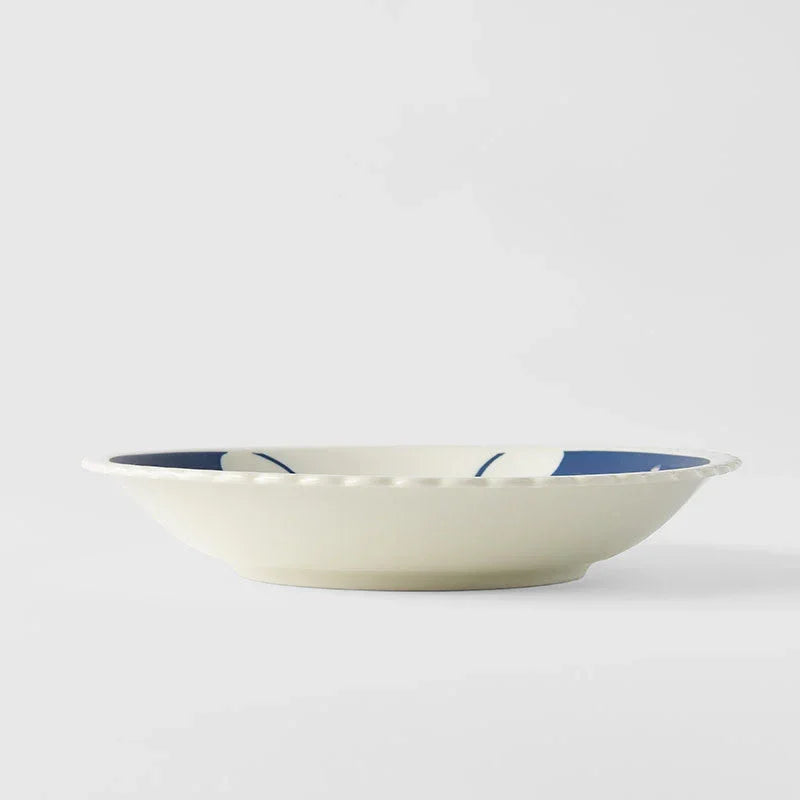 Pasta Bowl 21cm Paw Prints Cat Design
