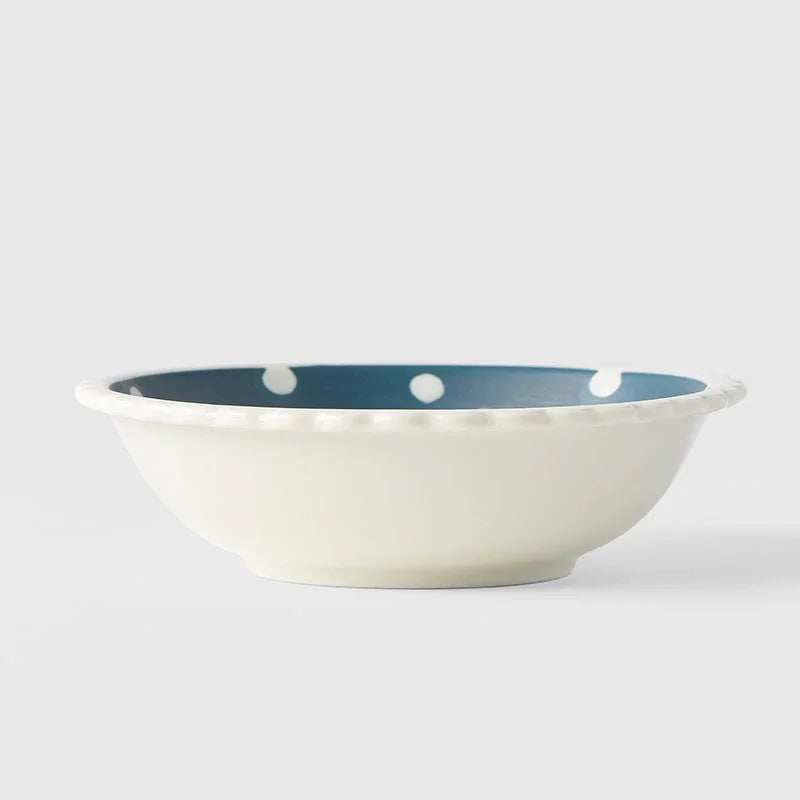 Pasta Bowl 14cm Snow cat Design