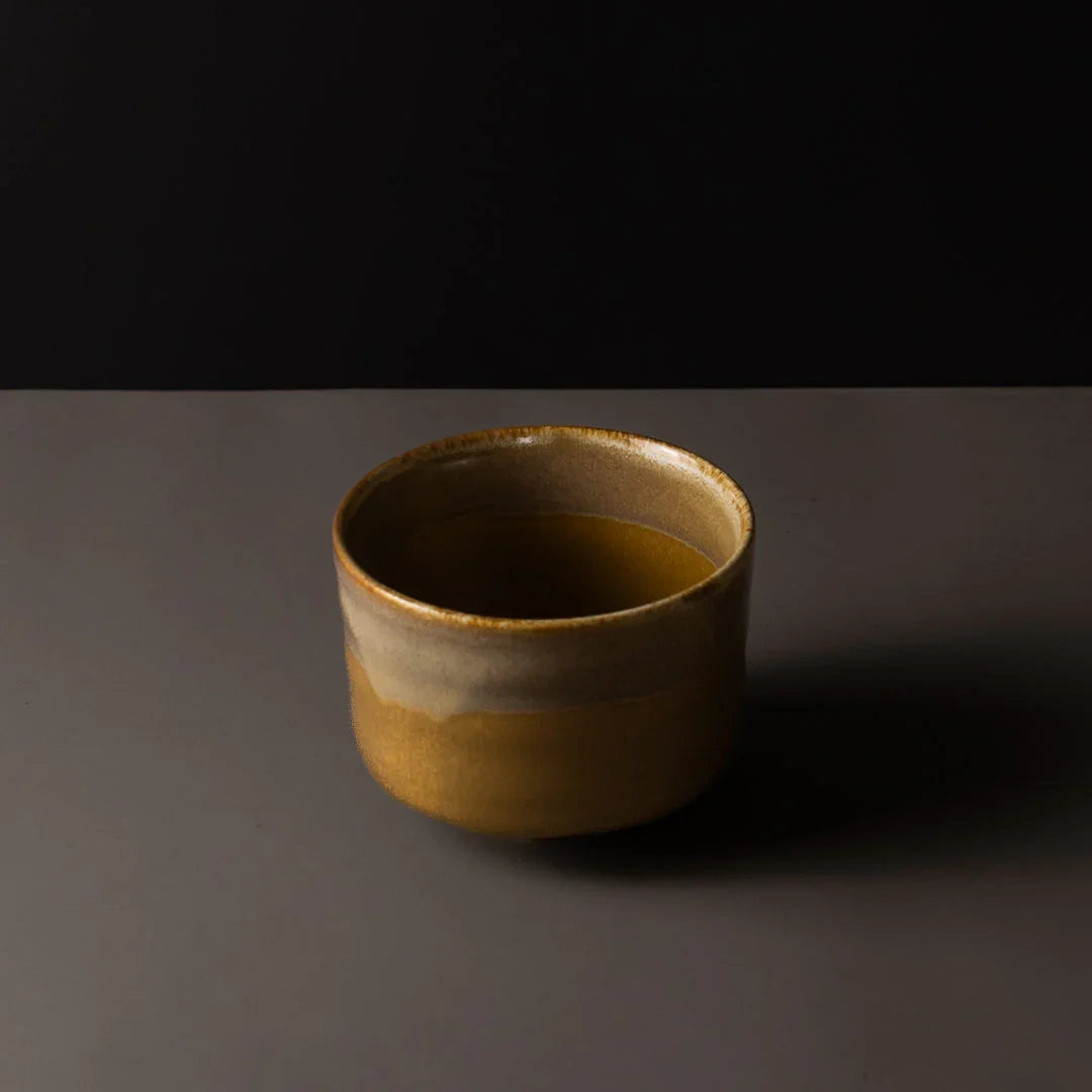 Matcha Tea Bowl 10cm Caramel