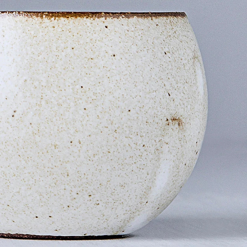 Cup Round 180ml Oatmeal Glaze