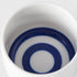 Sake Cup Ochoko 60ml Blue Target Glaze