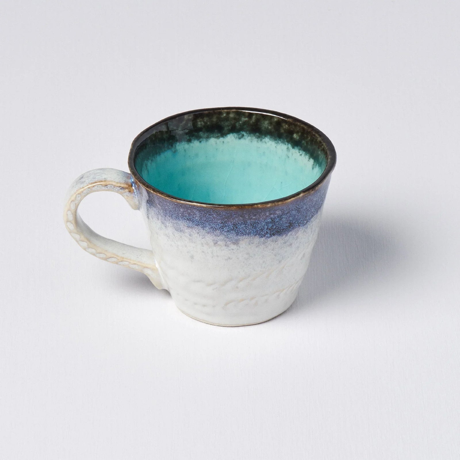 Mug with Handle 200ml Sky Blue Glaze