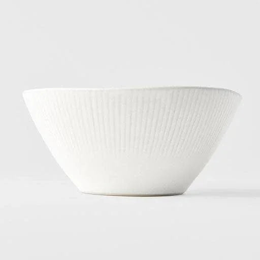 Large Bowl 18cm Snow Leaf Glaze