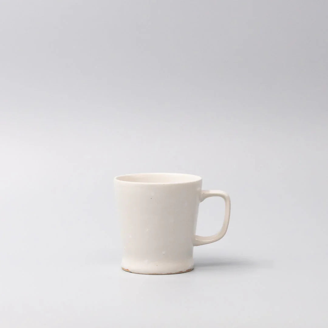 Mug 8.5cm White Dot Glaze