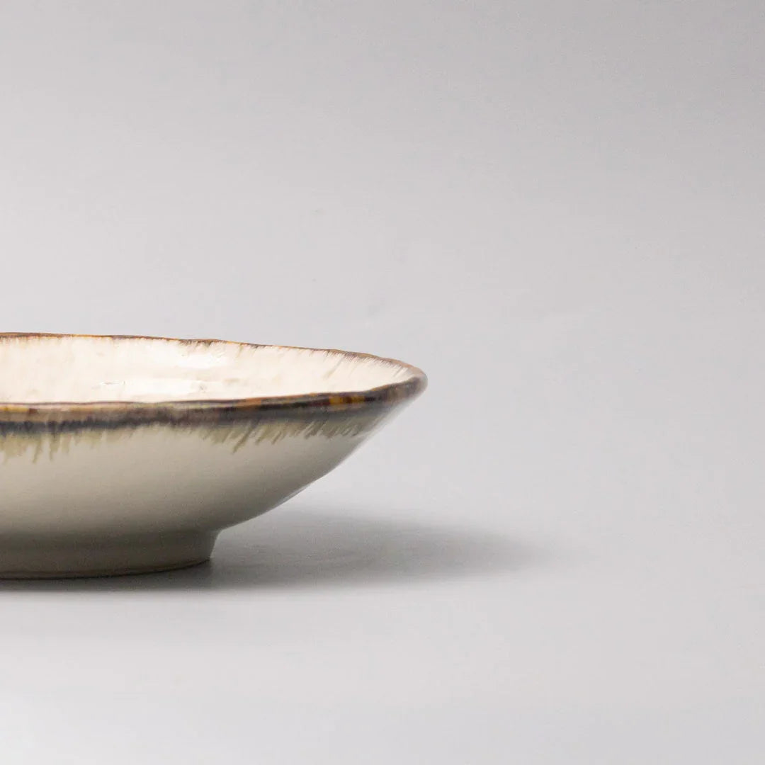 Pasta Bowl 24cm Ivory Pearl Glaze