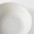 Bowl 21.5cm White Spiral Glaze