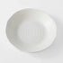 Bowl 23.5cm White Spiral Glaze