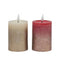 bulk 24 Led Gold Splash Taper Candle Asst 8cm