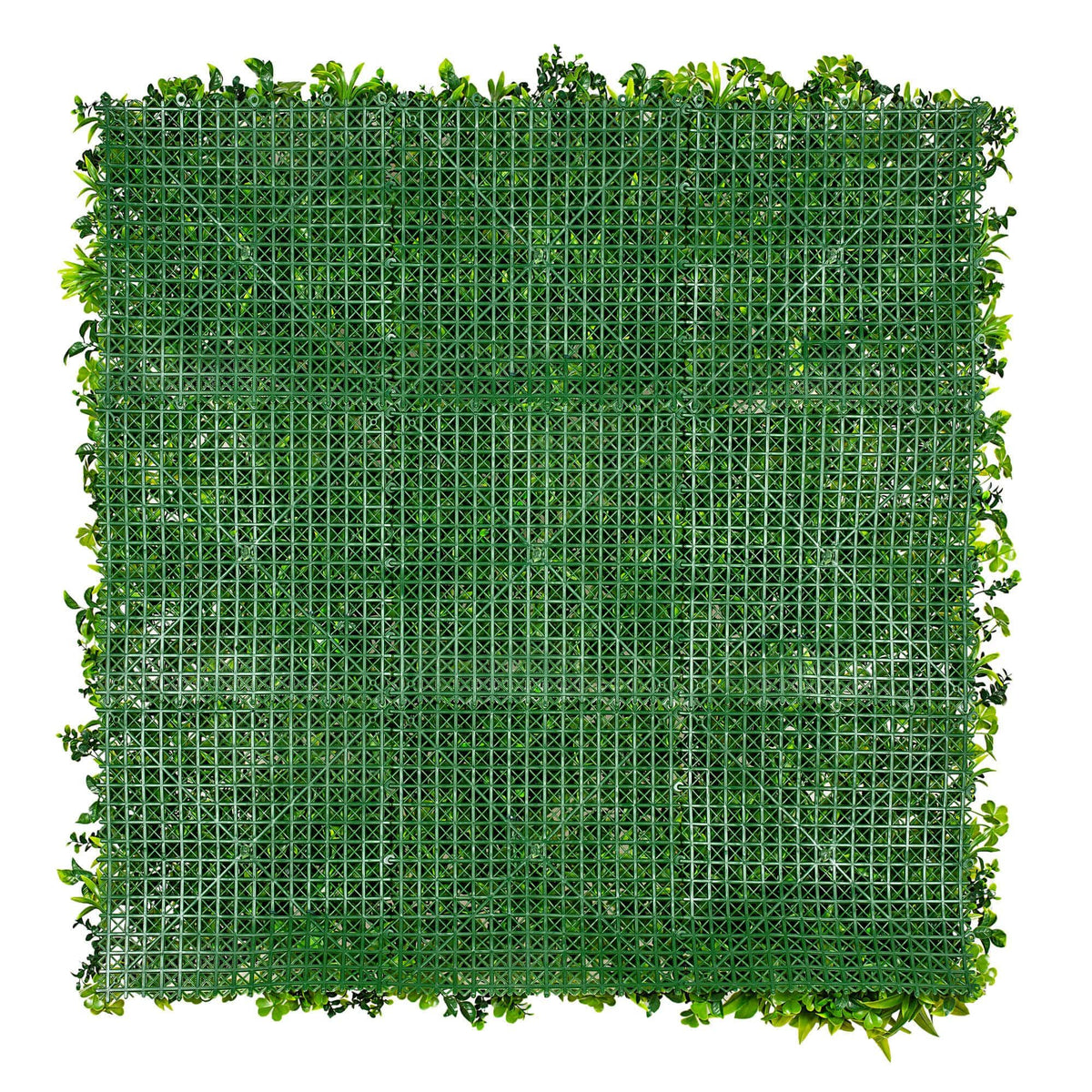 Luxury White Oasis Vertical Garden Green Wall UV Resistant 1m x 1m Panel
