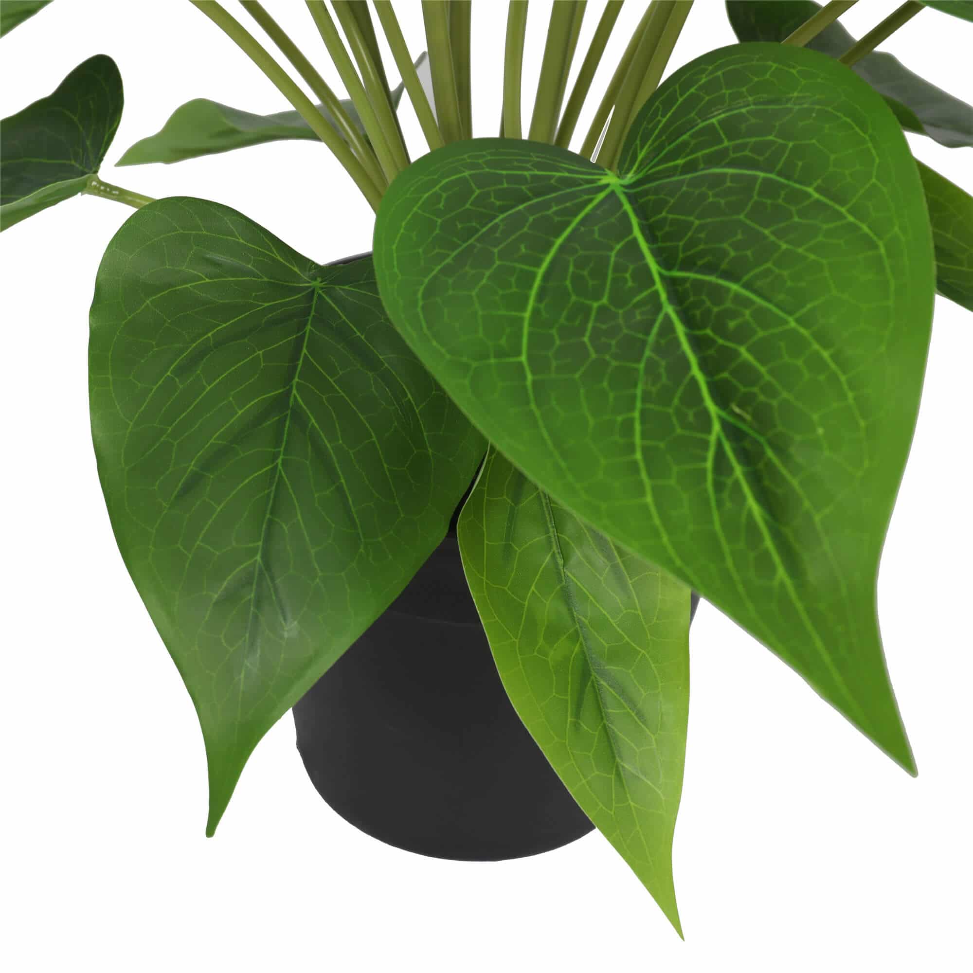 Artificial Flowering White Peace Lily / Calla Lily Plant 50cm
