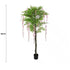 Pink Flowering Artificial Wisteria Tree, 180cm, Maintenance-Free, 6kg Wt