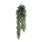 Artificial Hanging Purple Green Willow Leaf Garland UV Resistant 76cm