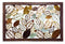 Xlarge Leaves Metal Wall Art 152x102cm