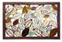Xlarge Leaves Metal Wall Art 152x102cm