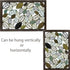 Xlarge Leaves Metal Wall Art 152x102cm