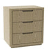 Astor Bedside Table 61cm MDF Wood Veneer Oak Nightstand Bedroom Unit
