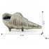 Conch Shell Sculpture Shiny Silver Aluminium 24cm Decorative Coastal Ornament