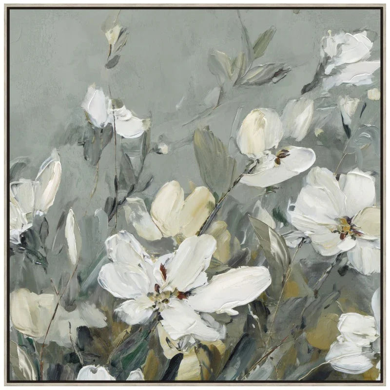 Summer Flowers Framed Artwork 80cm
