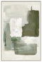 Moss And Granite Framed Artwork 120cm