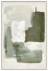 Moss And Granite Framed Artwork 120cm