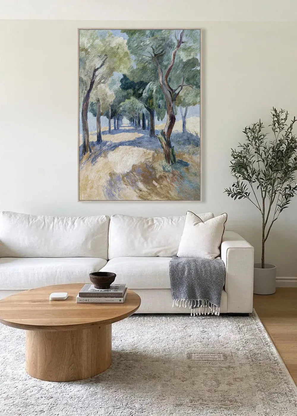 On the Murray Canvas Wall Art 120x80cm Multicolour Landscape Artwork Home Decor