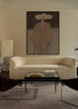 Seated Introspection Canvas Wall Art 120x80cm Multicolour Landscape Artwork