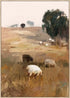 Grazing Sheep Artwork