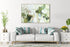 Green Abstract Canvas Wall Art 80x120cm Portrait Multicolour Abstract Artwork