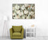 Palermo Floral Canvas Wall Art 80x120cm Portrait Multicolour Botanical Artwork