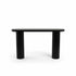 Moreland Console 80cm MDF Black Entryway Hallway Table 140cm Length