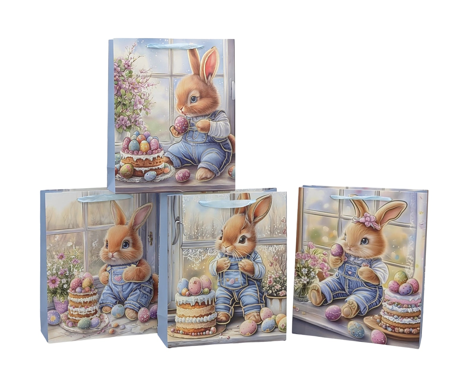 bulk 24 Easter Confections Gift Bag Xlarge 4 Asst