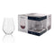 Clear Stemless Wine Glass Pack Of 4 530ml
