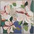 Floral Textured Wallart 80x80cm