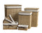 Natural Willow Basket Rect s/7 50x40xh66cm