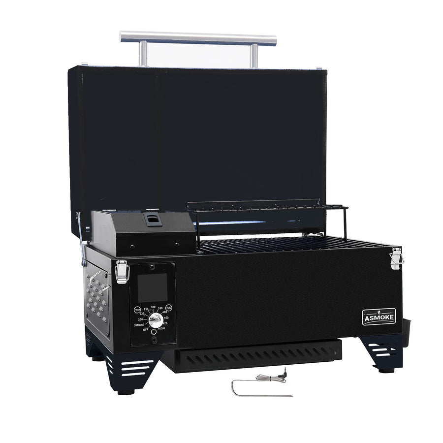 AS350 Portable Wood Pellet Grill - Cyder Black