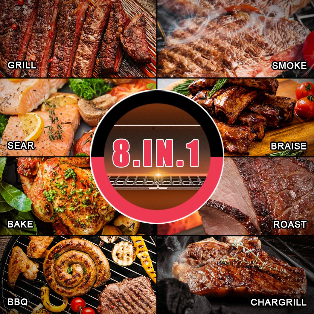 AS500N-2 WOOD PELLET GRILL SILVER