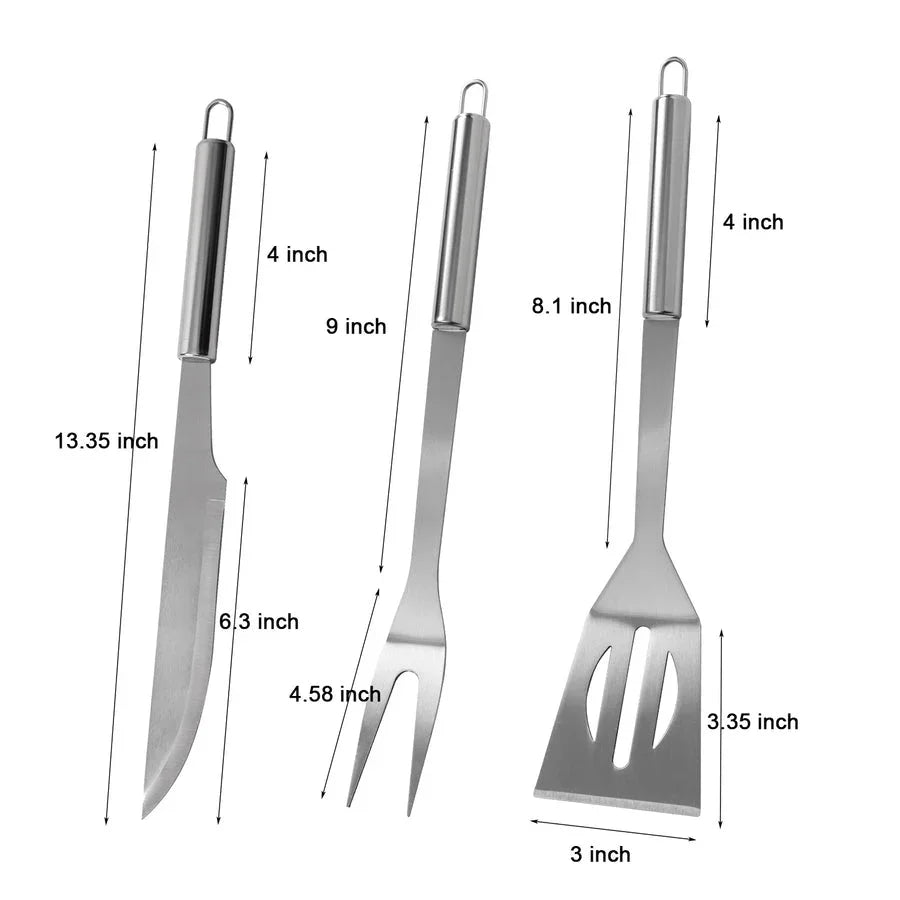 BBQ Tool Set of 6