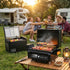 Essential Portable Wood Pellet Grill & Smart Smoker with 47L Premium Mini Fridge Bundle