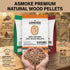 Essential Portable Smart Pellet Grill & Smoker + Assorted Flavors 20LBs (9kg) Premium Wood Pellets (Oak/Cherry/Apple)