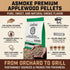 Essential Smart Portable Wood Pellet Grill & Pitmaster Accessory Bundle - Includes 10x Skewers, Heavy-Duty Meat Claws, Smoke Tube & 20lb Applewood Pellets