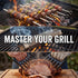 Essential Smart Portable Wood Pellet Grill & Pitmaster Accessory Bundle - Includes 10x Skewers, Heavy-Duty Meat Claws, Smoke Tube & 20lb Applewood Pellets