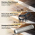 Essential Smart Portable Wood Pellet Grill & 3pc BBQ Tool Set & 5lb Applewood Pellets