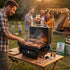 Essential Portable Smart Wood Pellet Grill Smoker & 6pc BBQ Tool Set + 20lb Applewood Pellets Bundle