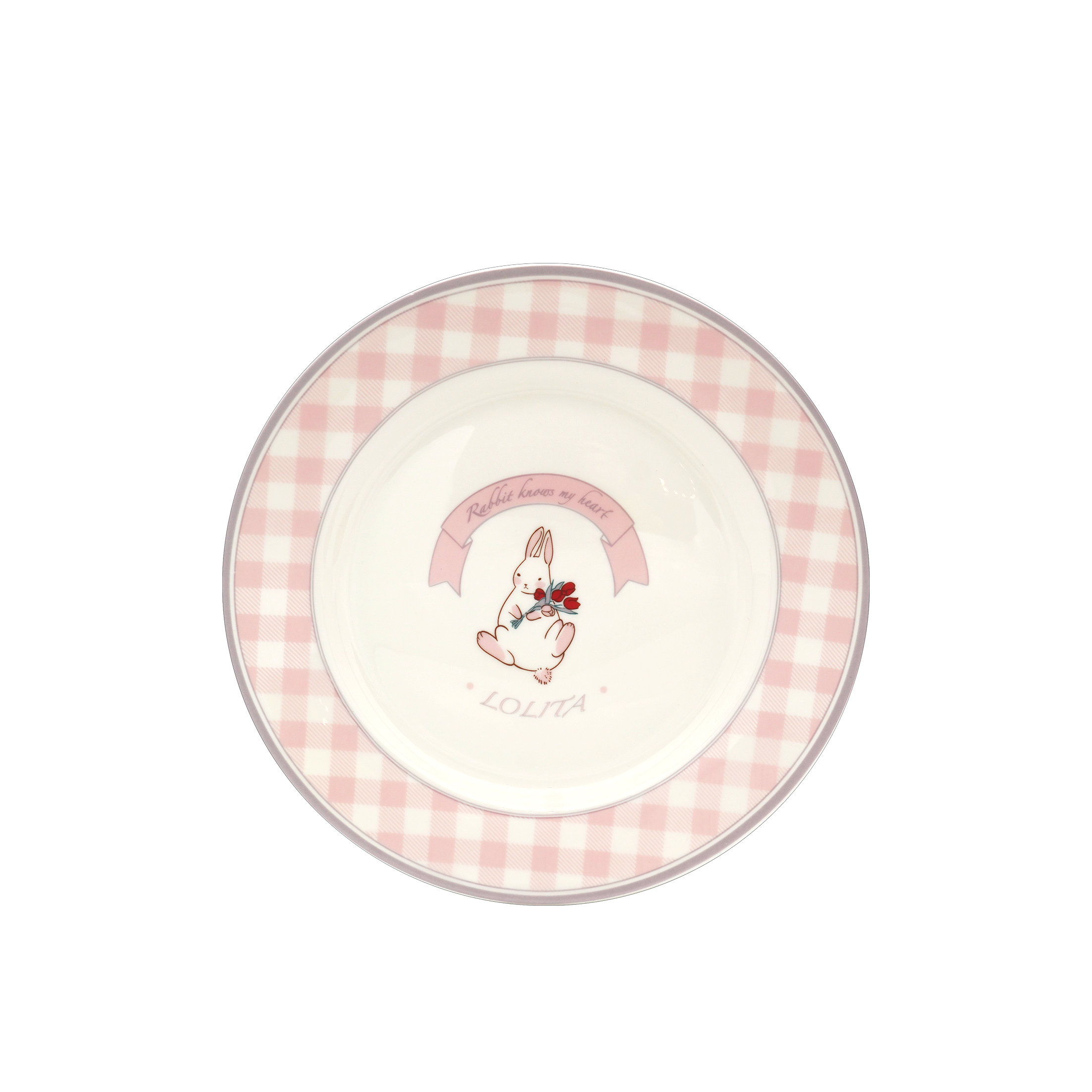 Rabbit Flat Plate purple