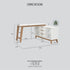 Mando Study Desk Working Station